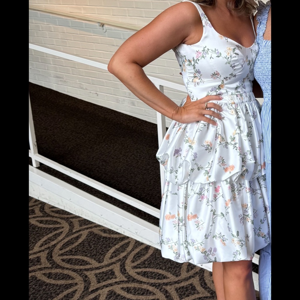 ANTONIO MILANI bubble Mini dress